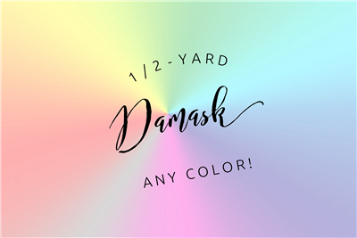 damask: 1/2-yard piece