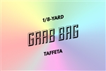 grab bag: eight 1/8-yard pieces of taffeta