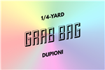 grab bag: eight 1/4-yard pieces of dupioni