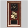 Walnut Fireman Black Brass Steel Plate 13 x 24