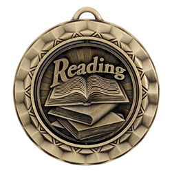 2 5/16" Spinner Medal,  Reading