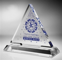 Triangle Acrylic Award 8"