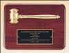 Gavel Plaque