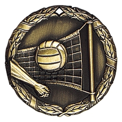2" XR Medal, Volleyball
