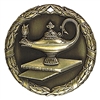 2" XR Medal, Lamp of Knowledge