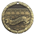 2" XR Medal, Perfect Attendance