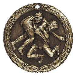 2" XR Medal, Wrestling