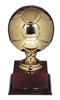 Gold Metal Soccer Ball 14.5inch