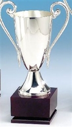 Silver Plated Cup with Traditional Handles