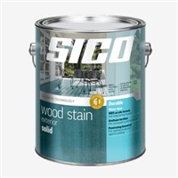 SICO WOOD STAIN EXTERIOR SOLID WHITE 1LT