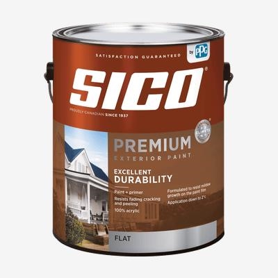 SICO EXTERIOR LATEX FLAT BASE 1 1LT