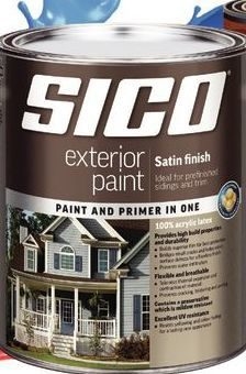 SICO EXTERIOR LATEX SATIN BASE 1 1LT