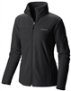 COLUMBIA WOMEN FAST TREK FLEECE JACKET BLACK