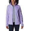 COLUMBIA WOMEN FLEECE FAST TREK FROSTED PURPLE PLUS