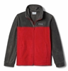 COLUMBIA CHILD/YOUTH STEENS MOUNTAIN FLEECE MOUNTAIN RED