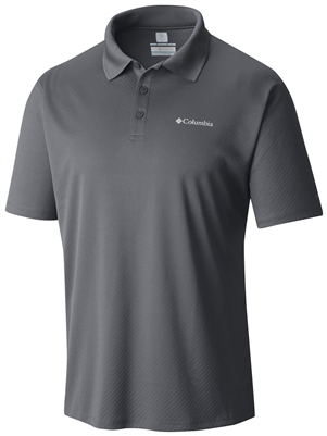 COLUMBIA POLO SHIRT MEN ZERO RULES GRAPHITE