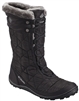 COLUMBIA WOMEN MINX MID II BOOT BLACK CHARCOAL