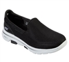 SKECHERS WOMEN GO WALK 5 BLACK WHITE