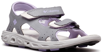 COLUMBIA TODDLER TECHSPUN VENT SANDAL TRADEWINDS GREY WHITE VIOLET