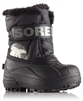 SOREL TODDLER SNOW COMMANDER BOOT BLACK CHARCOAL