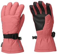 COLUMBIA YOUTH WHIRLIBIRD GLOVE HOT CORAL