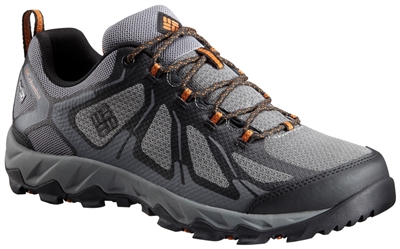 COLUMBIA MEN PEAKFREAK XCRSN II XCEL LOW OUTDRY SHOE TI GREY STEEL BRIGHT COPPER