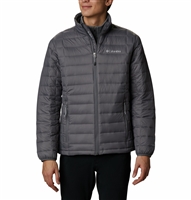 COLUMBIA MEN VOODOO FALLS 590 TURBODOWN JACKET CITY GREY