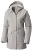 COLUMBIA WOMEN SOUTH CANYON LONG HOODED JACKET FLINT GREY