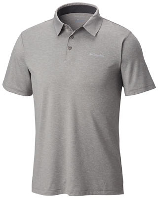 COLUMBIA MEN TECH TRAIL POLO BOULDER