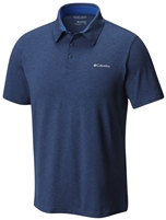 COLUMBIA MEN TECH TRAIL POLO CARBON