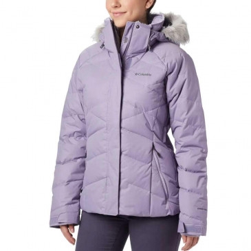 COLUMBIA WOMEN LAY D DOWN MID JACKET DUSTY ORCHID