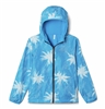 COLUMBIA CHILD JACKET PIXEL GRABBER REVERSIBLE COMPASS BLUE