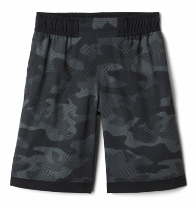 COLUMBIA YOUTH SANDY SHORES BOARD SHORT BLACK SPOTTED CAMO