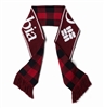 COLUMBIA LODGE SCARF MOUNTAIN RED CHECK PRINT