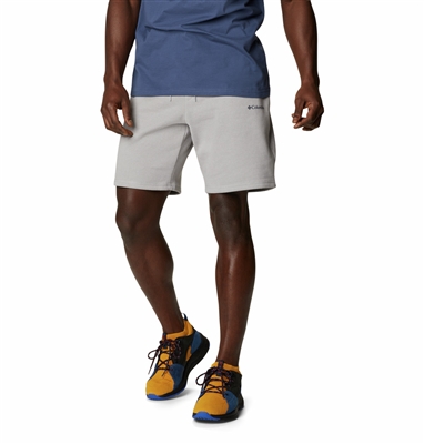 COLUMBIA MEN COLUMBIA LOGO FLEECE SHORT COLUMBIA GREY HEATHER