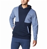 COLUMBIA MEN COLUMBIA LODGE COLOURBLOCK HOODIE BLUESTONE COLLEGIATE NAVY