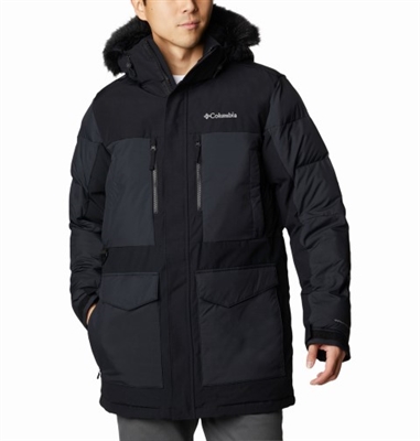 COLUMBIA MEN MARQUAM PEAK FUSION PARKA BLACK