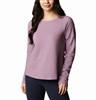 COLUMBIA WOMEN PINE PEAK LS THERMAL WINTER MAUVE HEATHER