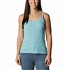 COLUMBIA WOMEN STANLEY PARK TANK SEA WAVE SPACEDYE