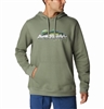 COLUMBIA MEN PFG FISH LOGO HOODIE CYPRESS BASS