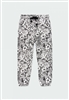 BOBOLI PANTS JUNGLE PRINT B&W