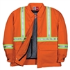 BIG BILL ORANGE TEAM JACKET ZIP IN/ZIP OUT WITH 2" REFLECTIVE