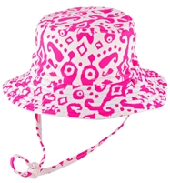 GIRLS BUCKET HAT FIONA PINK