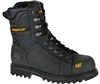 CAT MEN'S CONTROL 8" WATERPROOF COMPOSITE TOE WORK BOOT BLACK