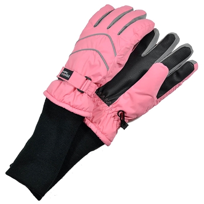 SNOWSTOPPERS NYLON GLOVE PINK