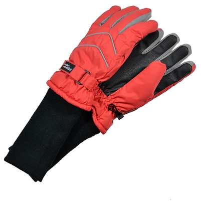 SNOWSTOPPERS NYLON GLOVE RED