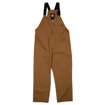 Tough Duck Bib Overall unlined brown