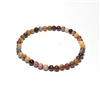 CR16-S 4mm STONE BRACELET IN MOOKAITE  IN 7" (S)