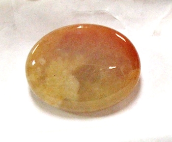 A1-08 PALM STONE IN YELLOW JADE