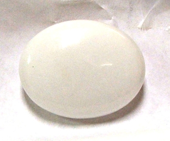 A1-09 PALM STONE IN WHITE JADE
